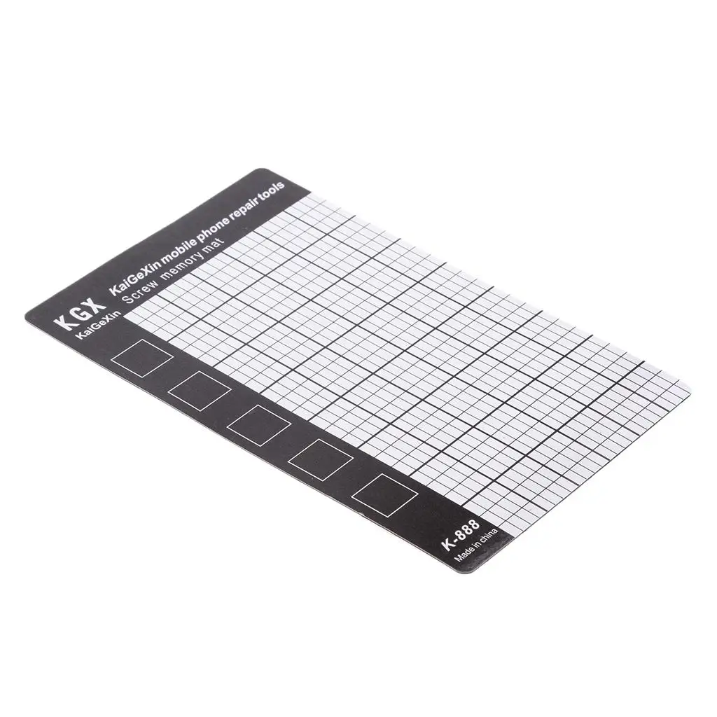Multi Color Magnetic Screw Mat Phone Repair Guide Pad Plastic Screws Map for Universal Use
