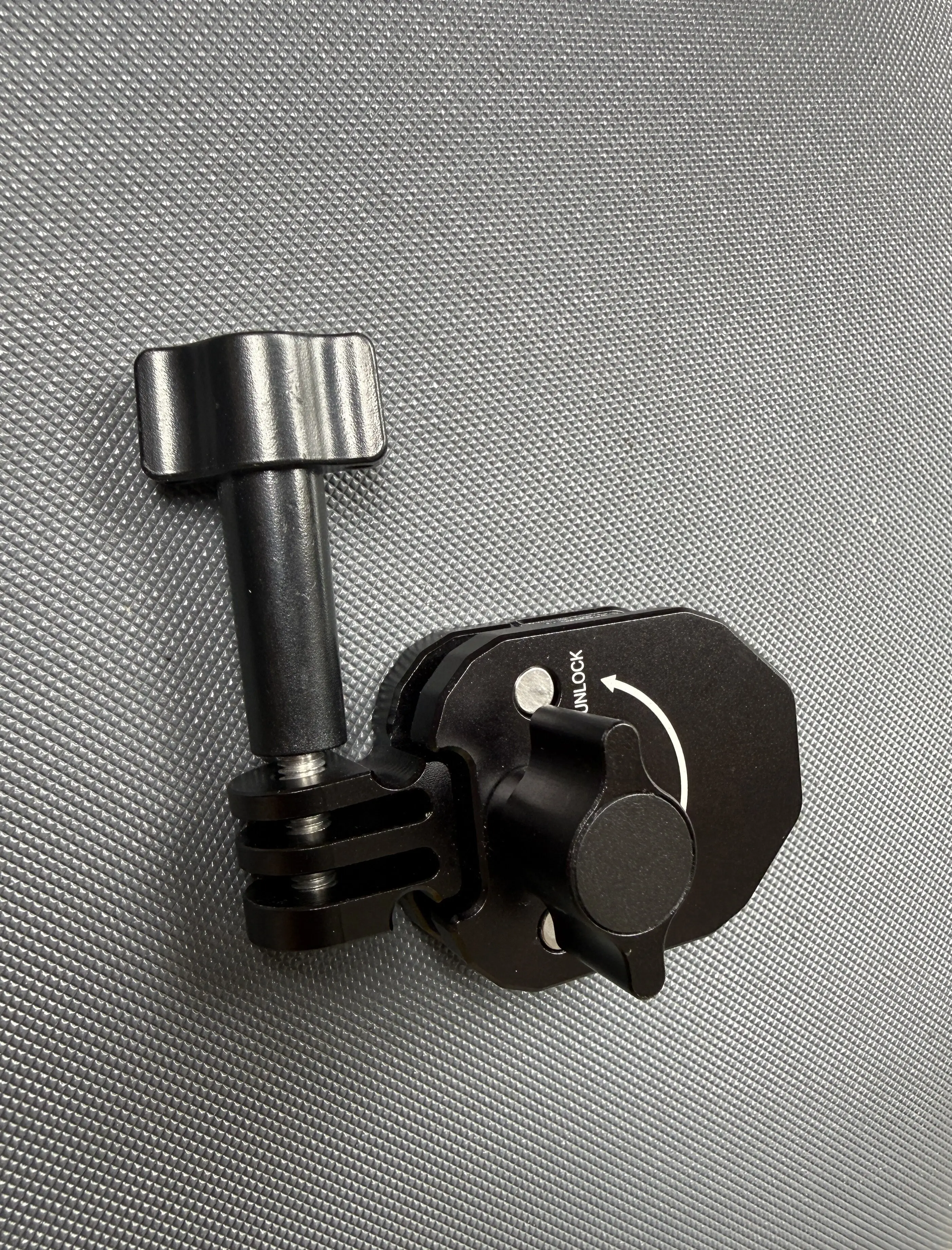 Aluminum Alloy Motorcycle Windshield Riding Bracket with Cushions Fixed Sports Camera Mount for Smooth Recording Experience
