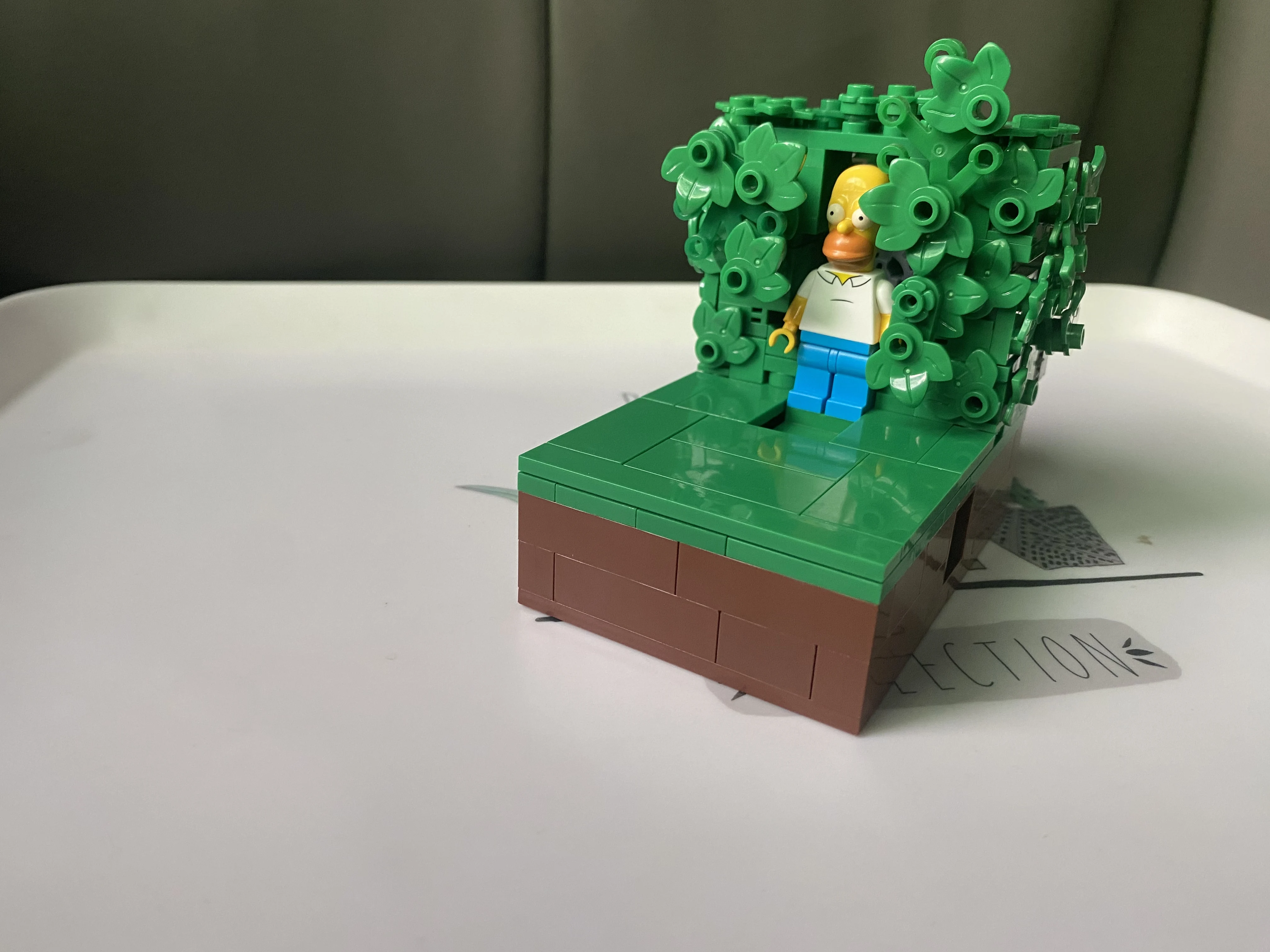 

Волшебный механизм MOC — Гомер подложка в кусты, 230 шт. — настольное украшение, подходящее для молодых людей