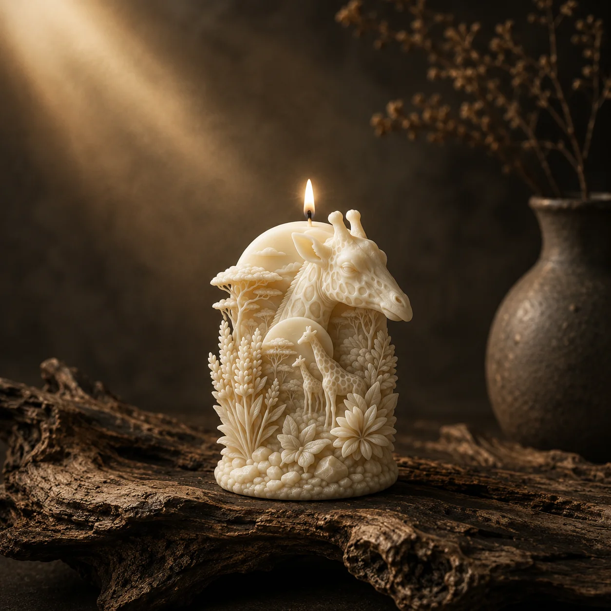 Candle Making Kit For Kids - 부모와 자녀를 위한 창의적인 기린 실리콘