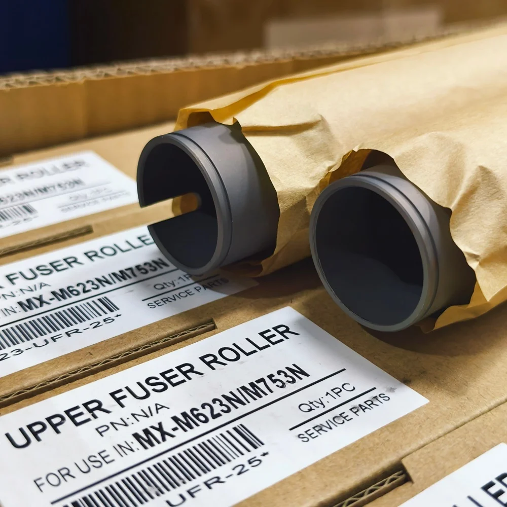 1PC Upper Fuser Roller for Sharp MX-M623N MX-M753N MX-M623U MX-M753U MX M623 M753 623 753 NROLT1850FCZ1 NROLT1850FCZZ