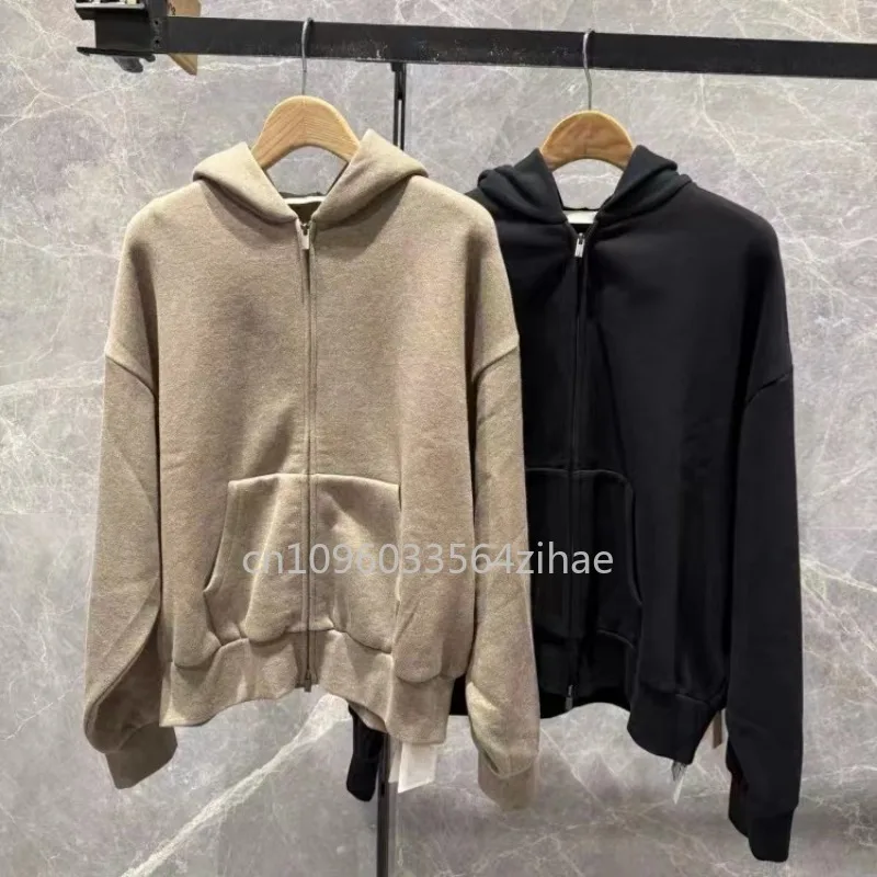 Carhartt SS25 Classic Always ON Series Men's Zipper Hoodies Back Rubber