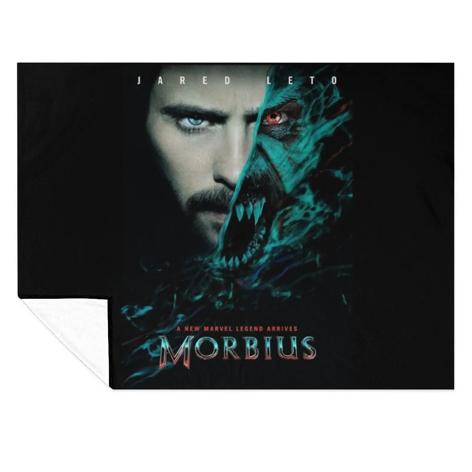 

Half Stealth Morbius Throw Blanket funny gift Warm Extra Large Throw Winter beds Blankets