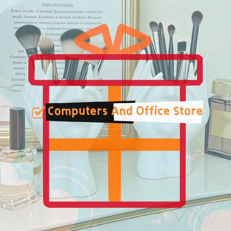 1Pcs Desktop Multifunctional Storage Pen Holder Creative Human Body Art Styling Office Supplies Makeup Brush Holder Decor