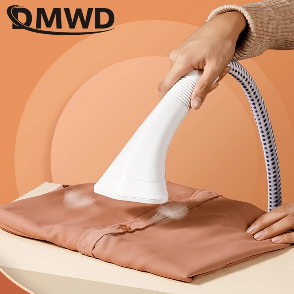 DMWD Household Ironing Machine Electric Garment Steamer Clothes Steam Iron 2L Water Tank Adjustable Rod For 10 Fabrics 220V