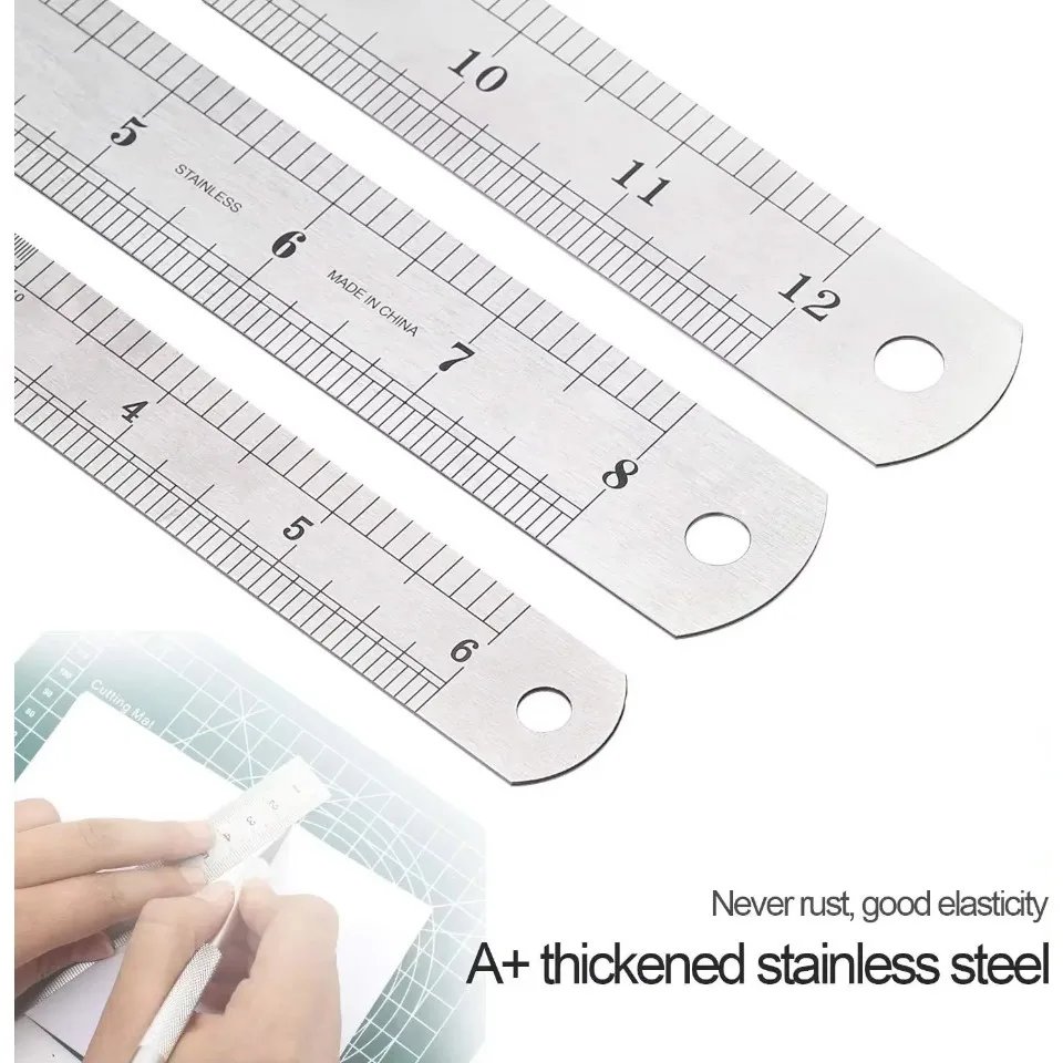 1Pc Cute and Simple 15cm Acrylic Ruler, Measuring Tool, Student Learning Stationery, Perfect Gift