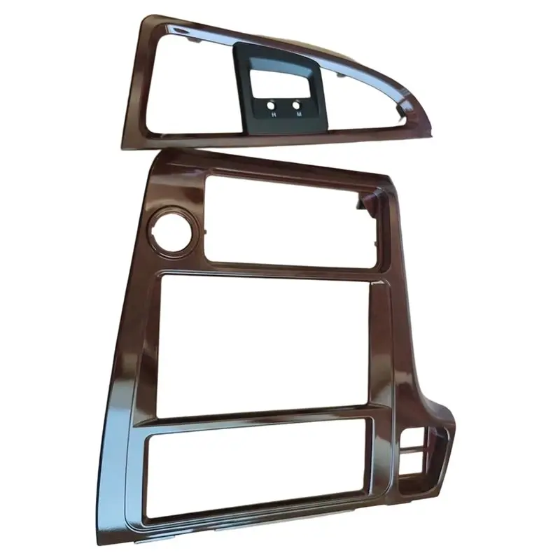 4X For Nissan Pathfinder Infiniti Qx4 2001-2004 Dashboard Air Outlet Cover Air Conditioning Panel Cover Dark Wood Color