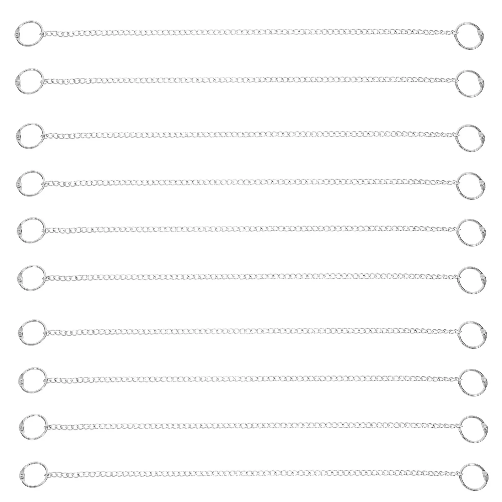 Heavy Duty Hanging Plant Chains 20 Pack Solid Iron Hooks for Garden Planters Pictures and Displays