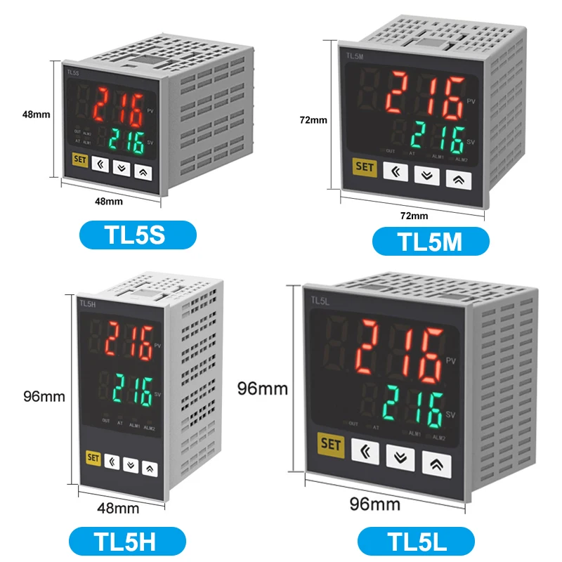 Muilt Input  SSR+RELAY 4-20mA Output PID Digital Display Temperature Controller Instrument 110VAC to 240VAC