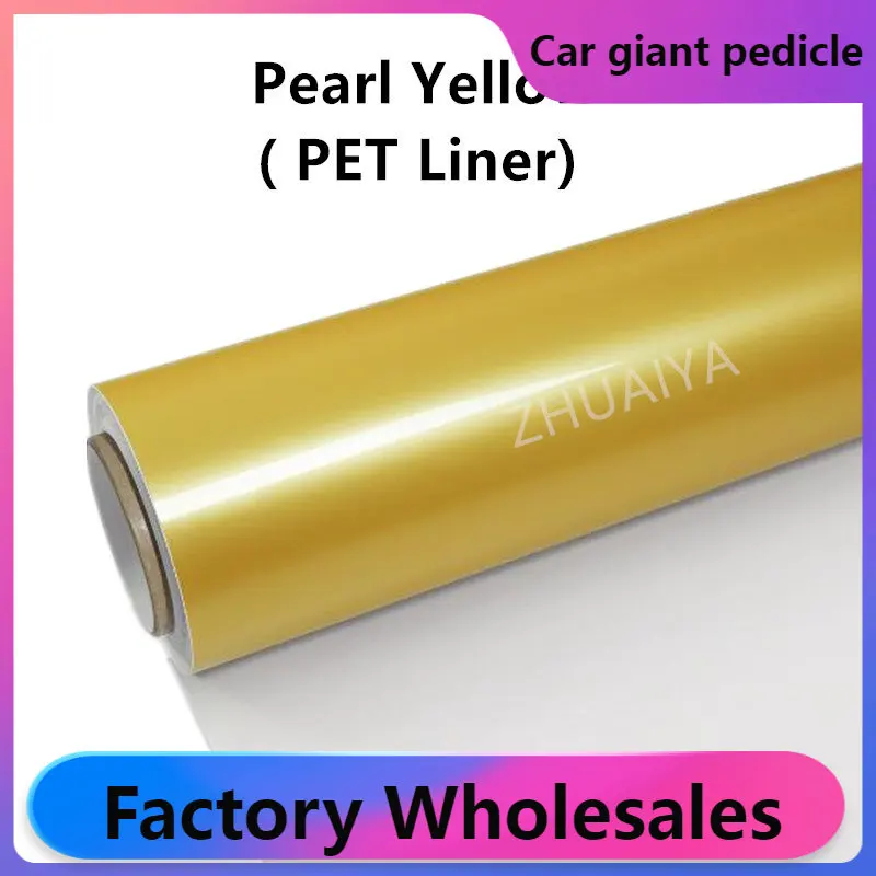 

True Gloss Pearl Mint Green Vinyl Wrap film wrapping bright 1.52*18m roll quality Warranty covering film voiture ( PET Liner)