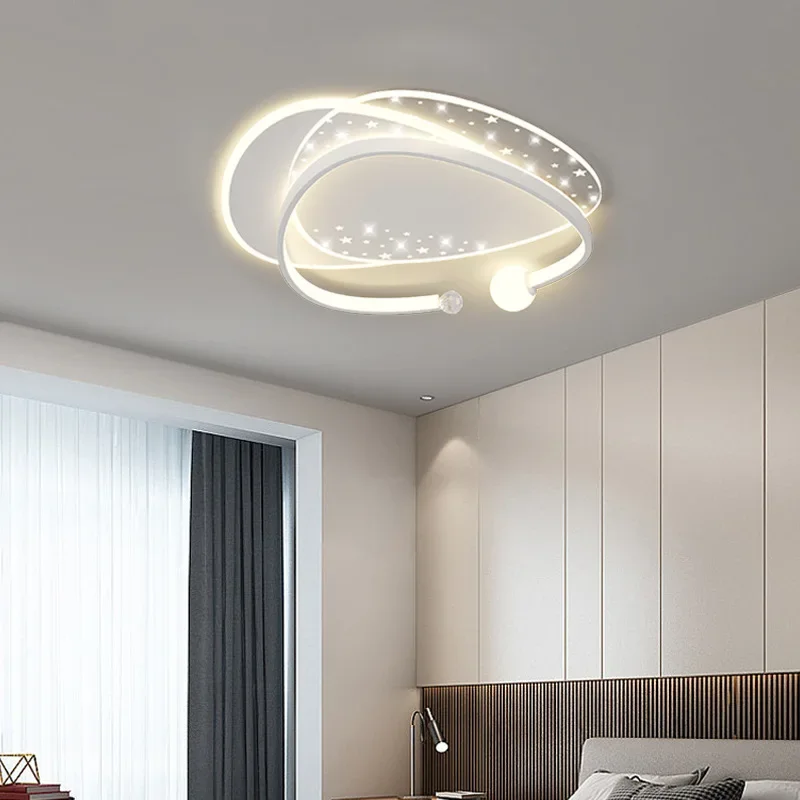 Nordic Cream Style Ceiling Light Modern Originality Full Spectrum LED Ceiling Light Aesthetic Energy Saving Indoor Lighting FYCL