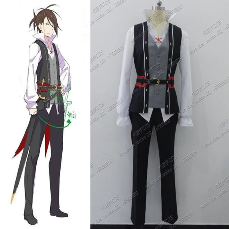

Anime Re:ZERO Starting Life in Another World Sword Demon Love Ballad Wilhelm van Astrea Teenager Cosplay Costumes