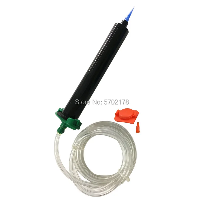 Free Shipping 55ml UV Glue Syringe Dispensing Cartridge With Dispenser Adapter Plug Rear Cover Dispensing Accessories
