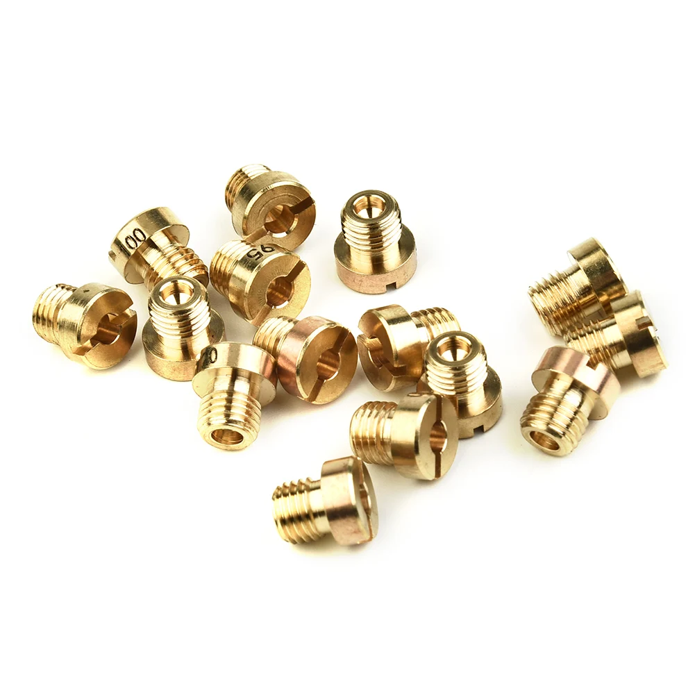 Main Jet Kit 15 Pcs M6 Thread 60 Through 130 For Mikuni PHNL PHVA PHBH PHBN PHVB PHBG VHSA VHSB VHSC VHST GURTNER PAA PYA PYM