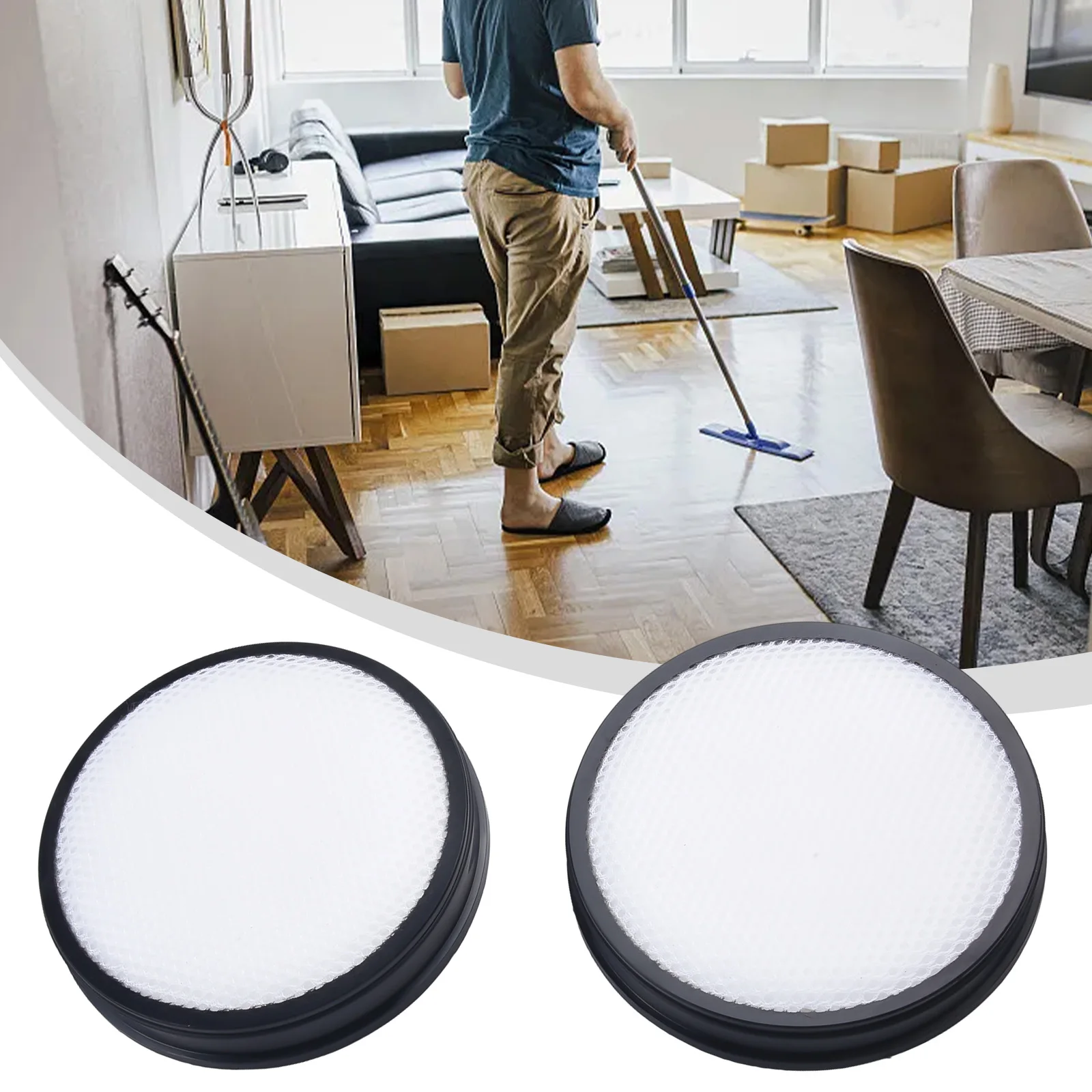 Reemplazo de filtro para aspiradora inalámbrica I5 con cable V70, accesorios para aspiradoras inalámbricas, almohadillas de repuesto, 2/4, Uds.