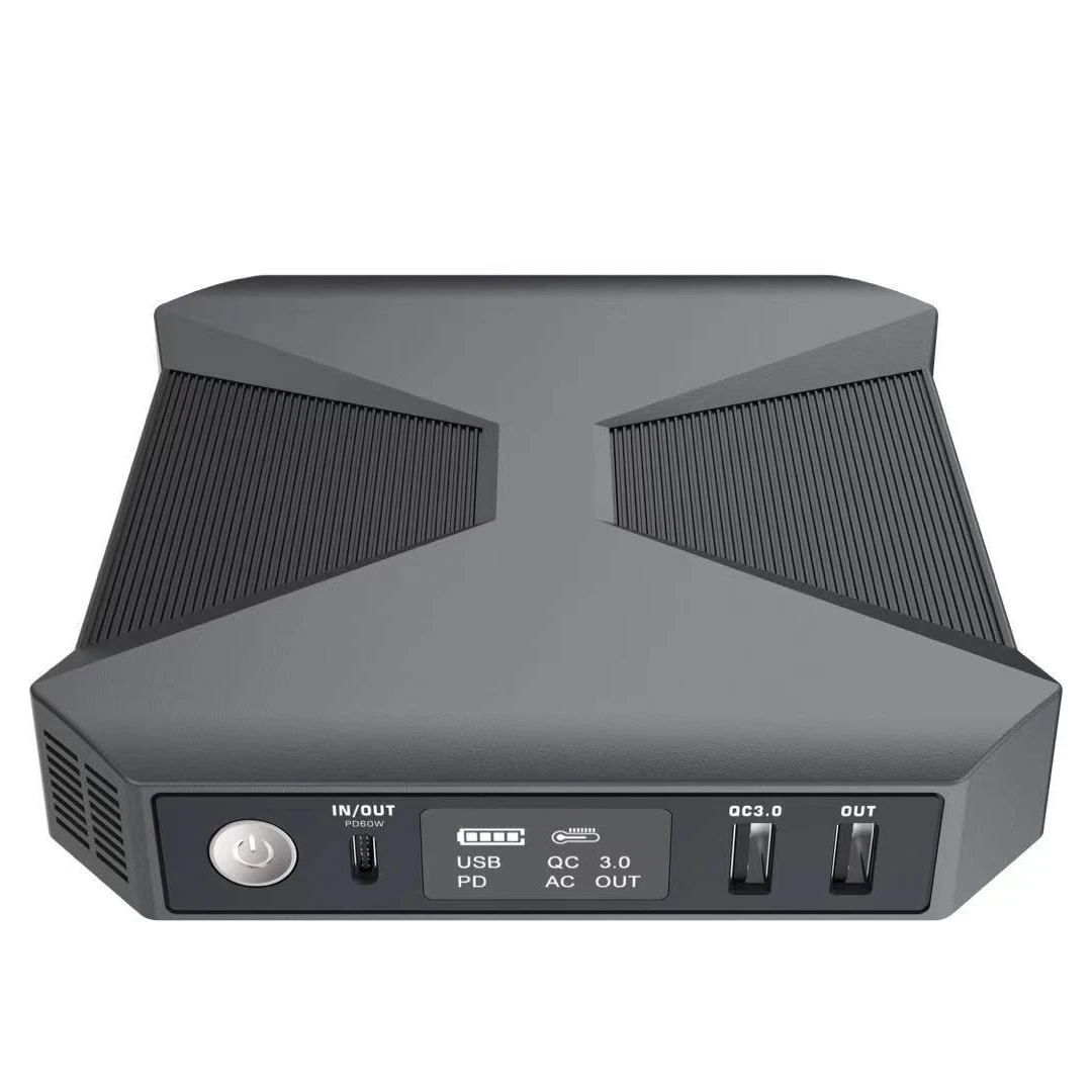 New Design Fast Charger 100W Portable AC Output Power Bank 24000mAh Power Generator for Notebook Mobile Phone