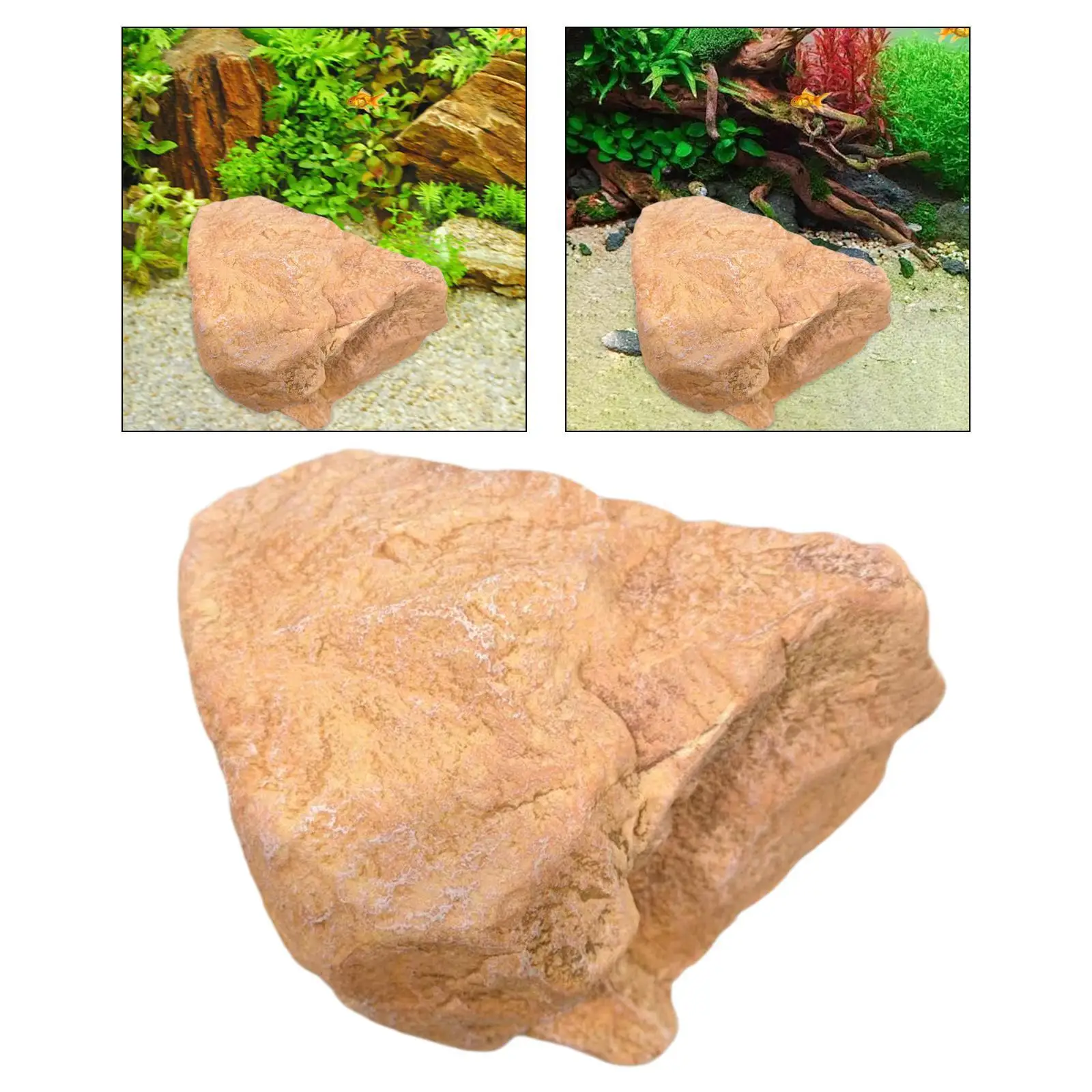 

Fake Stone Decorative Lightweight PU Foam Landscape Rock for Home Yard Hotel
