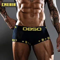 CMENIN 2022 New Cotton Man Underwear Boxer Men's Panties Satin  Cueca Gay Sexy Men Underpants Boxers Shorts Funny