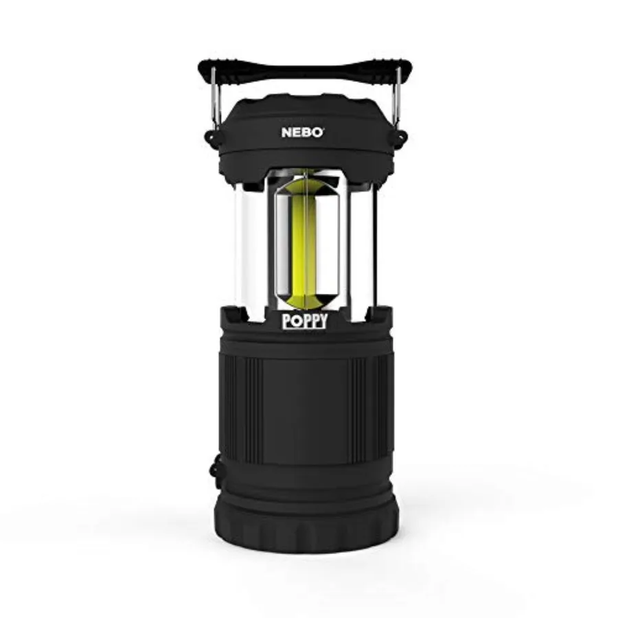 Poppy Lantern 300 Lumen Latern and Spot Light, Dimmable, Rubberized Impact-Resistant Body, Adjustable Handle, Water-Resistant,