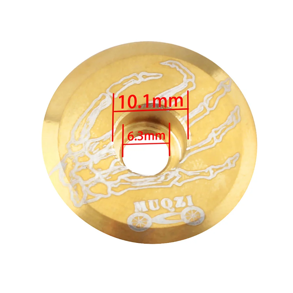 

Titanium Alloy Bowl Set Cover Headset Cap for Mountain Bike Road Accessories Fork