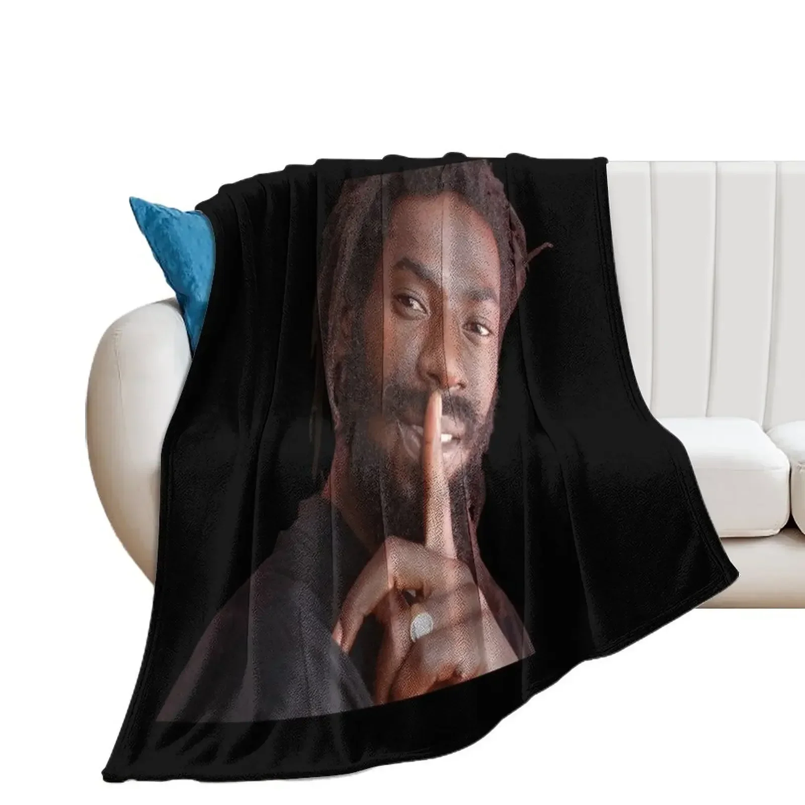 

Buju Banton Throw Blanket for sofa Kid'S Luxury Thicken Bed covers Blankets