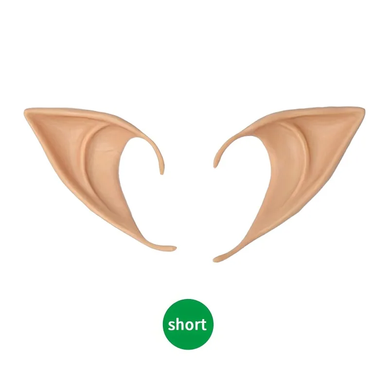 Halloween Elf Ears Cos Props Avatar Elf Ears Vampire Dentures Goblin Fake Ears Fox Ears Lolita Cat Ears Cosplay Accessories Ears