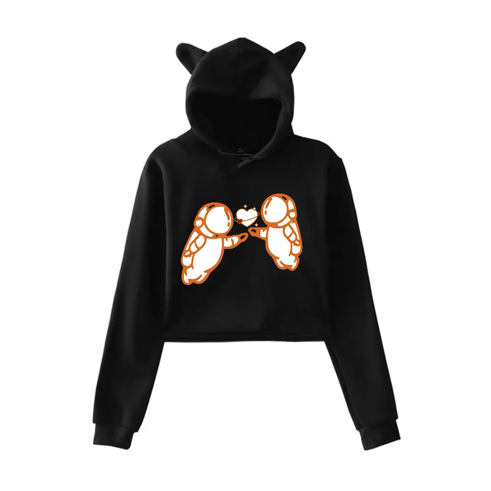 

Ivan Cornejo Vintage 90s Streetwear logo Hoodie Merch Hoodies Sweatshirts for Girls Cat Ear Crop Fashion Sports Pullover