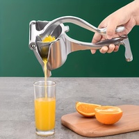 Manual Juice Squeezer Aluminum Alloy Hand Pressure Juicer Pomegranate Orange Lemon Sugar Cane Juice Kitchen Bar Fruit Tools 2024