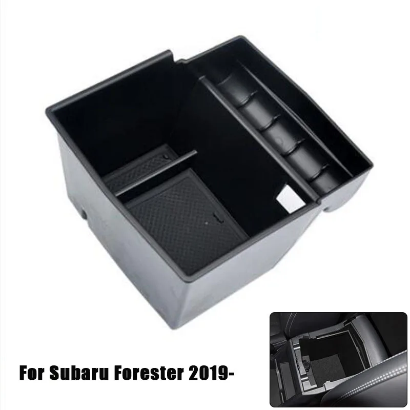 Armrest Organizer Center Console Organizer Tray Glove Box Storage For Subaru XV Crosstrek Impreza Outback Legacy Forester