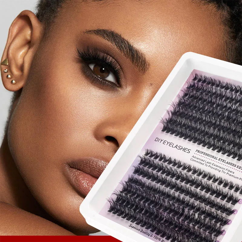 50P/60P eyelash extension personal false eyelashes 280Pcs professional makeup personal cluster eyelash grafting false eyelashes