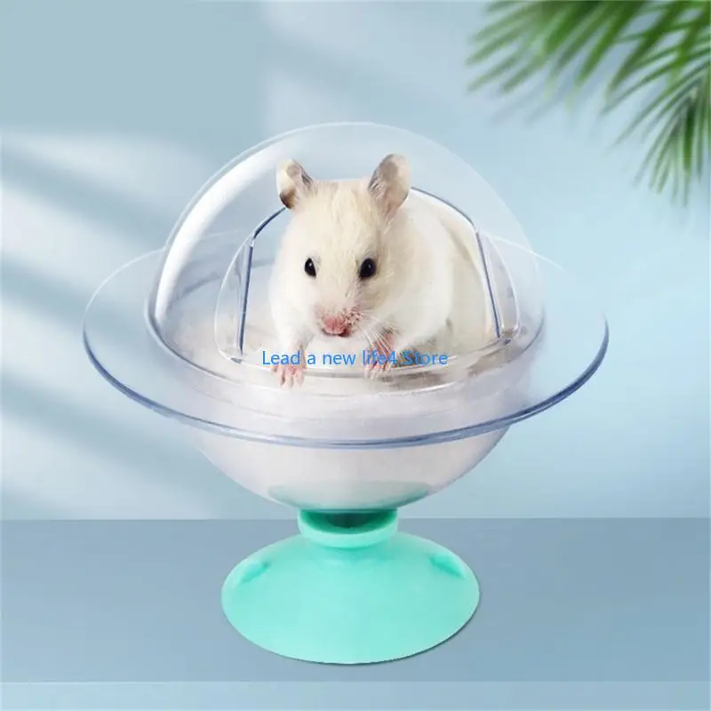 Y55E Pet Hamster Bath Potty Bath Hamster Bath Bath Cage Acessórios