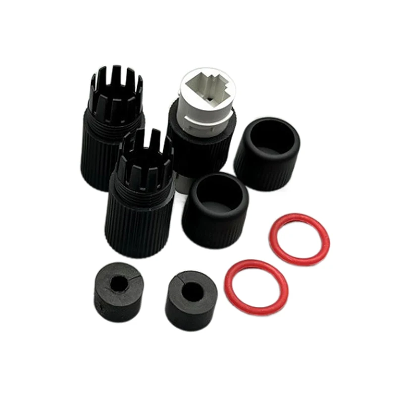 Conector de acoplamiento RJ45 piezas, extensor de Cable de red de banda ancha para exteriores, resistente al agua IP67