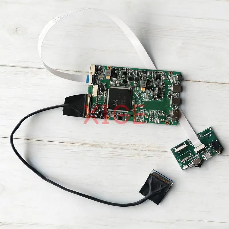 

Плата контроллера 4K, совместимая с дисплеями B173QTN01, NE156QHM, TV133QHM, B140QAN01, 40-контактный EDP, 2560*1440, USB-C 3.0, Mini-HDMI, 2560x1440, DIY-комплект