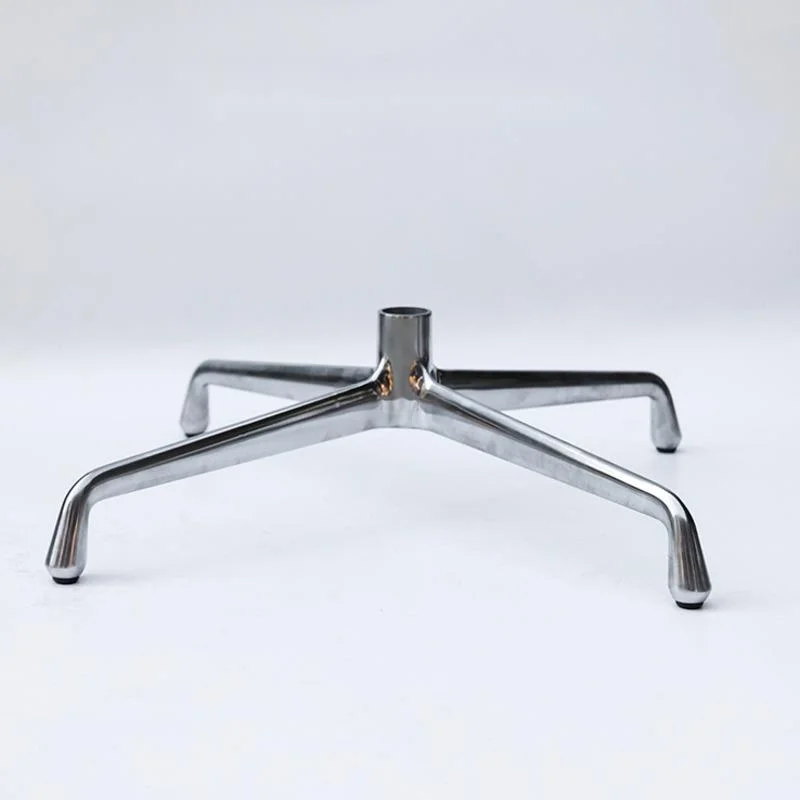 Aluminum Alloy Computer Chair Scaffold Rotating Cross Four Star Base Chassis Metal Lift Table Foot Furniture Accessories