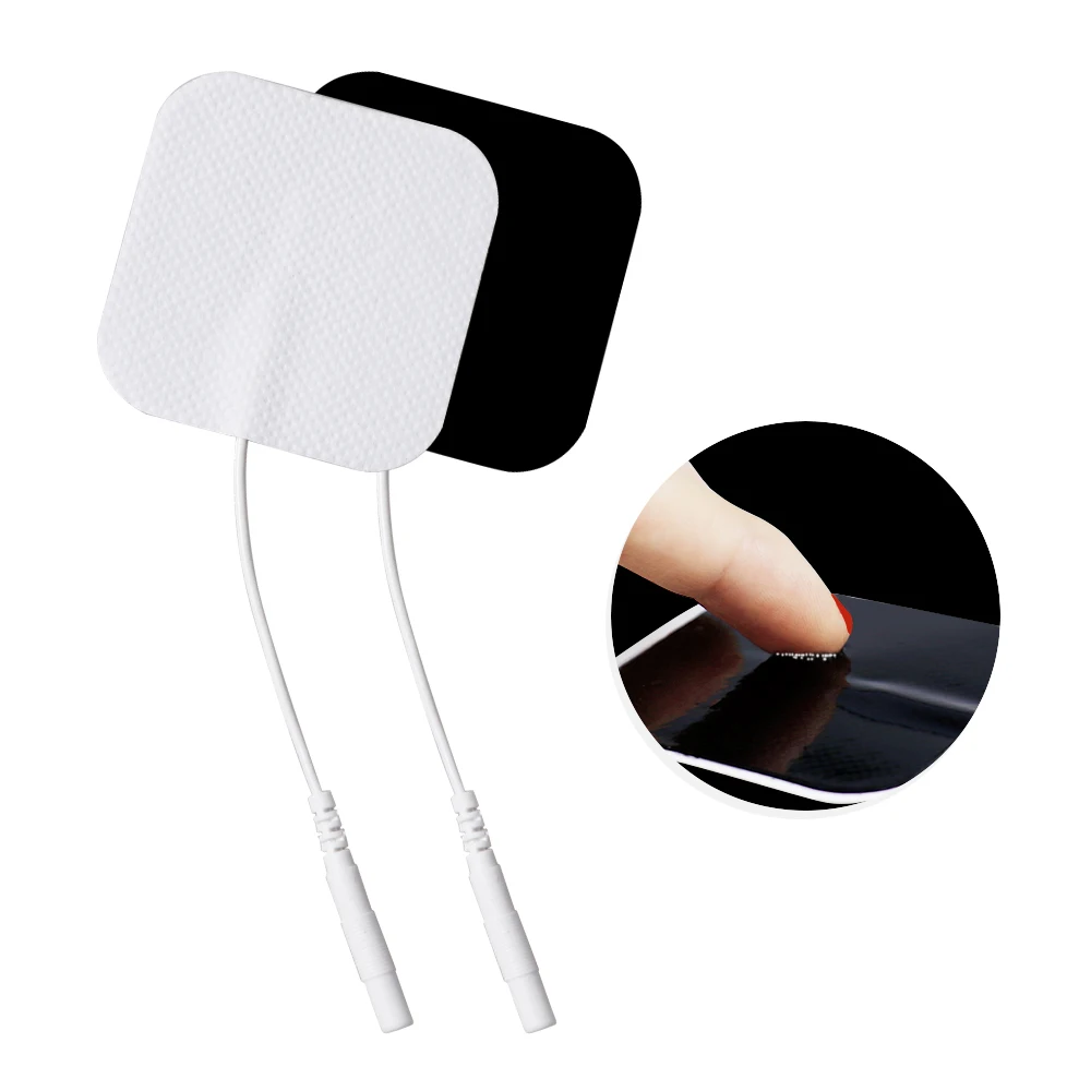 Electrodes Pads 5x9cm 5x5cm Non-woven Fabric Self Adhesive Replacement Massage Patch for Muscle Electrostimulator Massager view 5