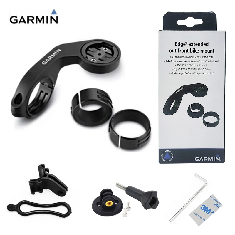 Garmin Mount Edge 800 suporte do computador de bicicleta, Bryton Rider 310 530, ciclismo Wahoo bicicleta luz laser lâmpada Clip câmera Velo rota