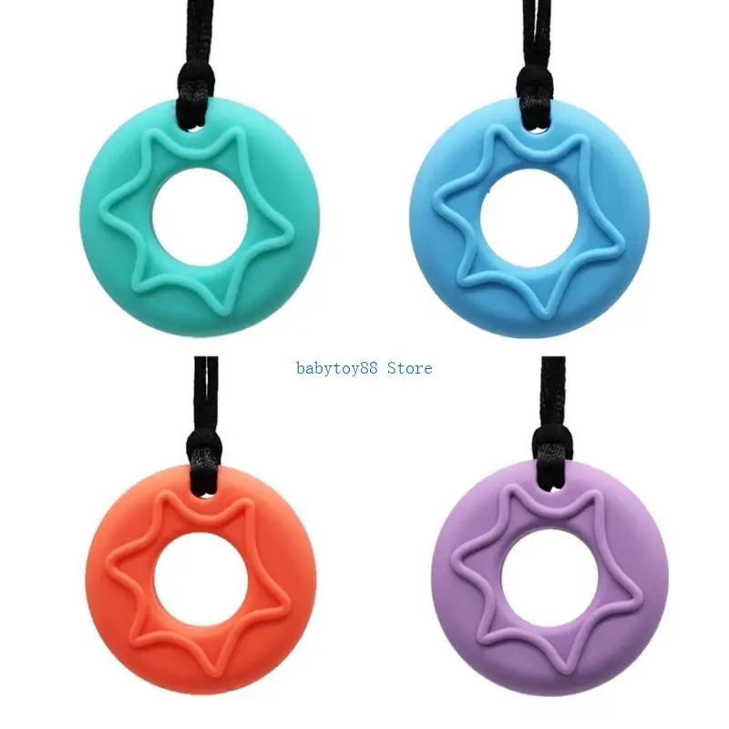 Y4UD الكعك الطفل الأسنان طحن عصا الطفل مكافحة لدغة اليد عضاضة لمدة 3 + أشهر الرضع لعبة من السيليكون مكافحة الأكل الأيدي لعبة