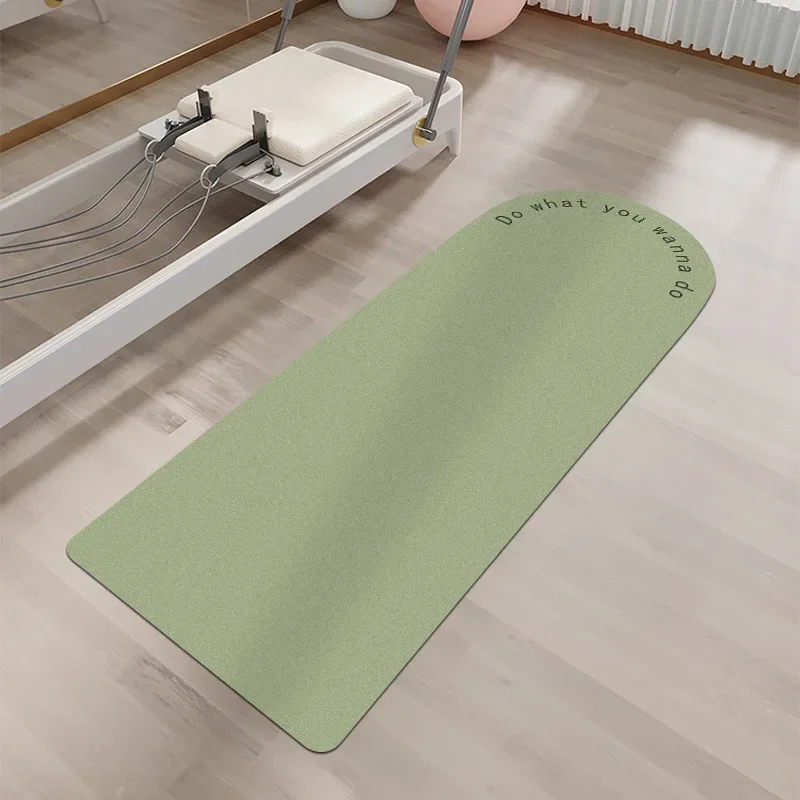 Matte Pu Rubber Yoga Mat Professional Non-slip High-solidification Pu Local Tyrant Yoga Mat Thickened and Wear-resistant
