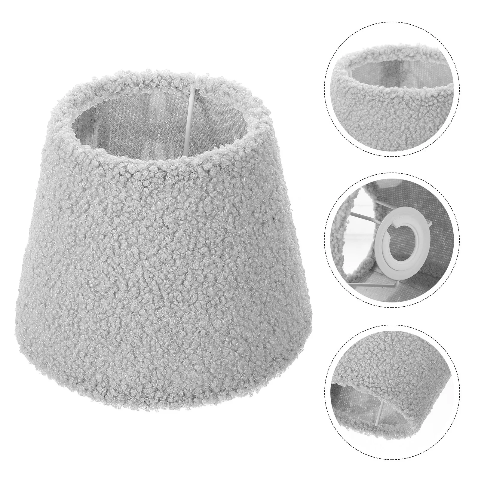 

Абажур E27 Кофейная ткань Световой абажур Настольная крышка лампы Современный декор фермерского дома Бытовые светильники Смягчающие светильники