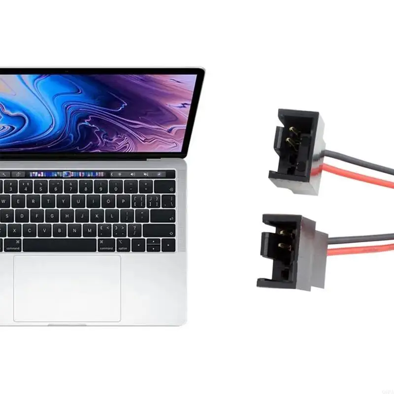 IDE 4Pin Male Molex to Small 4pin Female Y Splitter Adapter Floppy Disk Power Supply Cable Converter for Case Fan