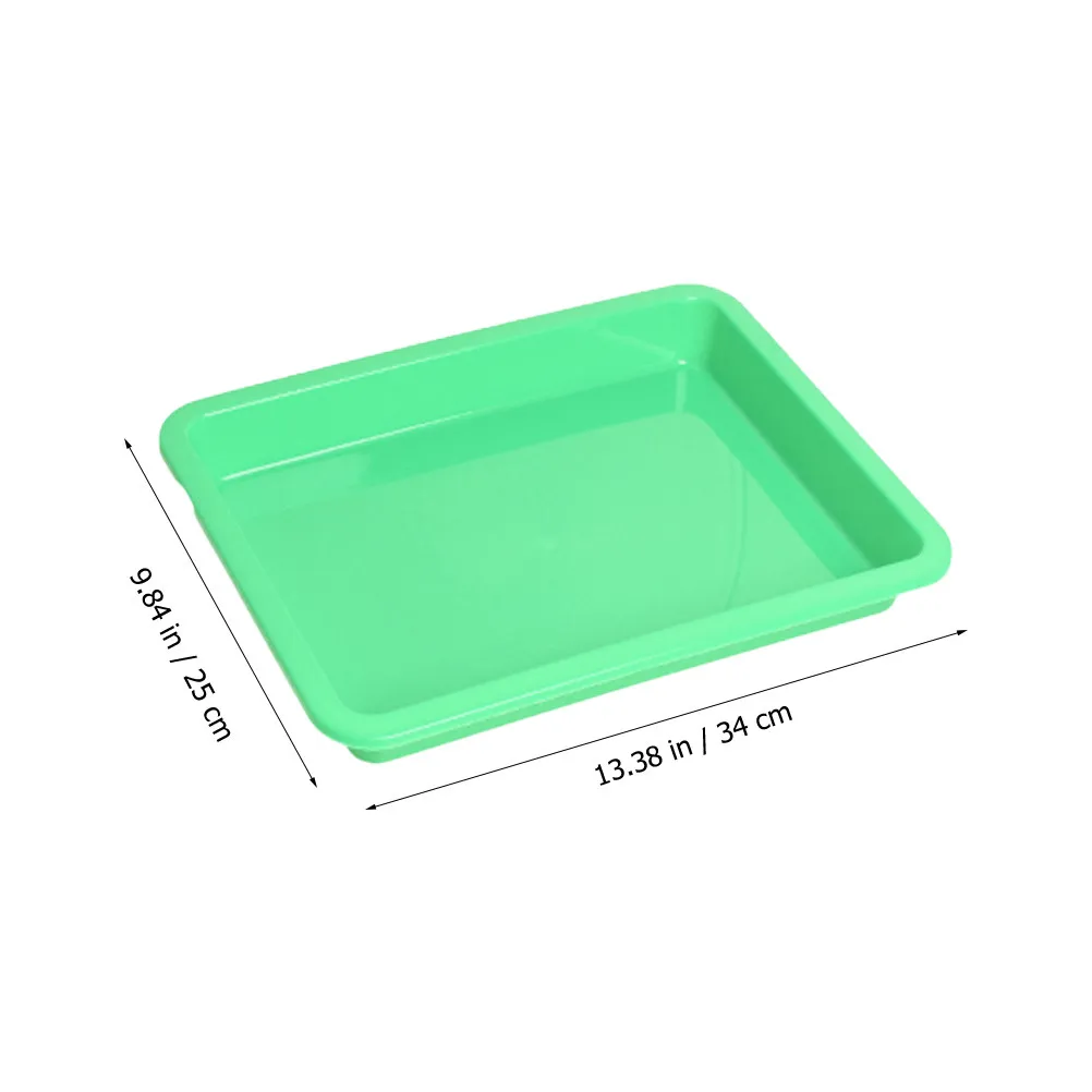 10Pcs Art Trays Plastic Durable Stackable Organizer Tray Multi Purpose for Crafts Beads DIY Projects Painting Supplies