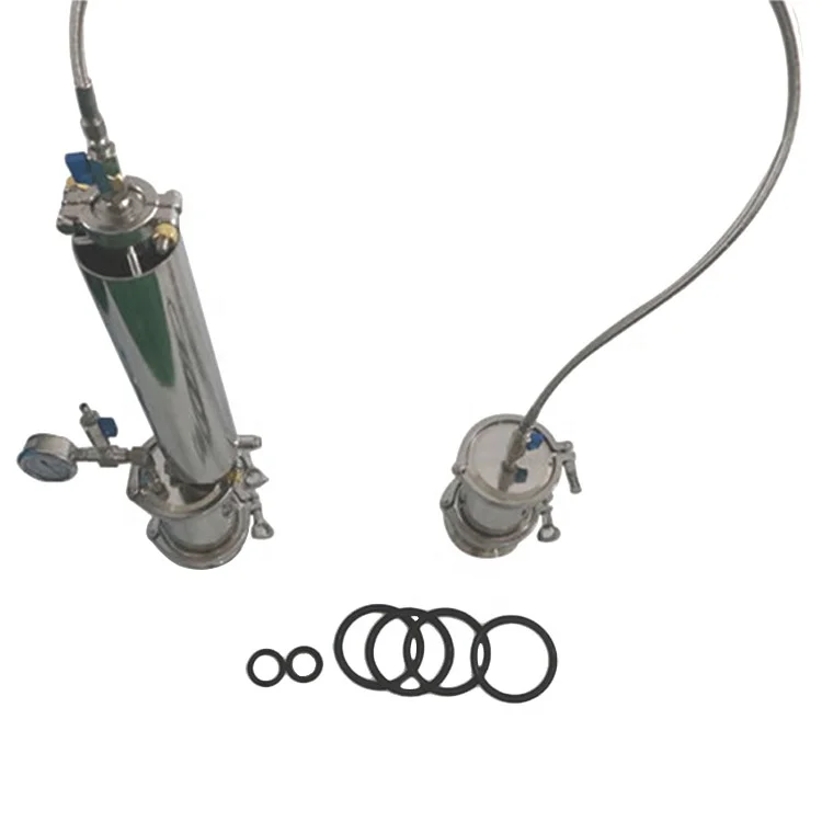 45g to 235g mini top fill Closed loop extractor with dewaxing colomn