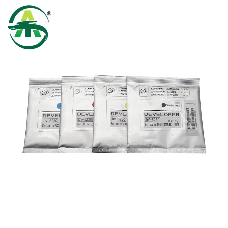 DV5230 Developer Powder para Kyocera, alta qualidade, M5021, 5221, P5018, 5026, PA2100, 120g por saco, 1pc