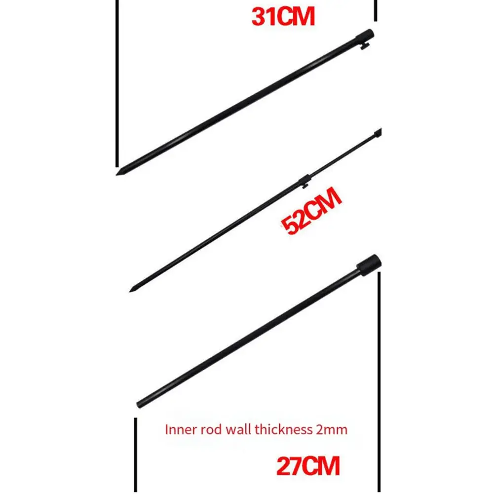 Carp Fishing for Rod Pod Rest Adjustable Aluminum Alloy Bracket for Bank Fishing Compatible with Fishing Rod Alarms