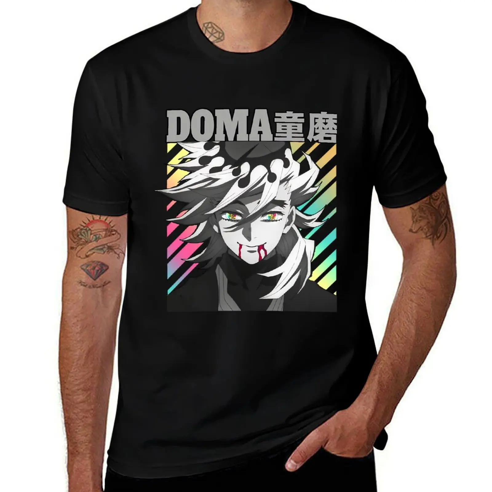 D0ma The Kizuki Demon T-Shirt vintage graphic tee customizeds t shirts for men pack