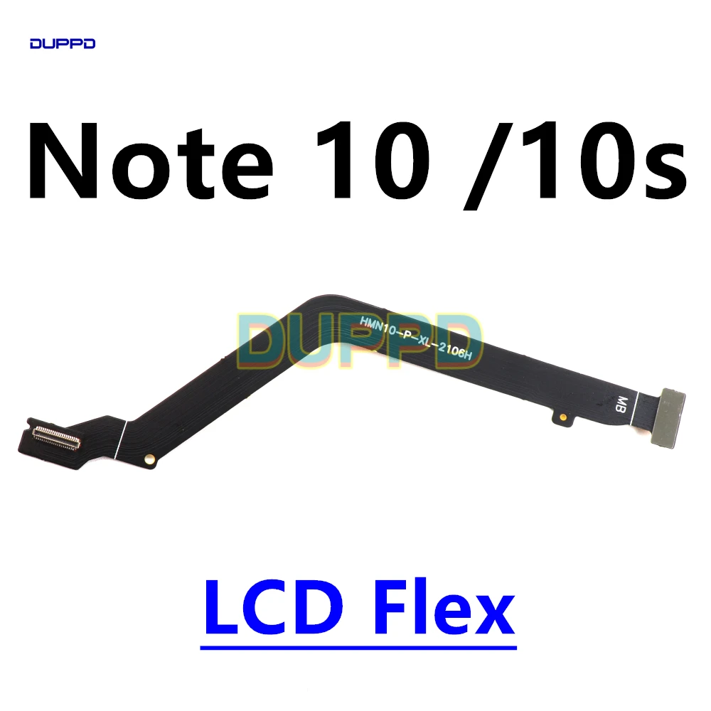 For Xiaomi Redmi Note 10 10s Note10 MainBoard Connect Ribbon LCD Display USB Charging Port Connector Main board Flex Cable