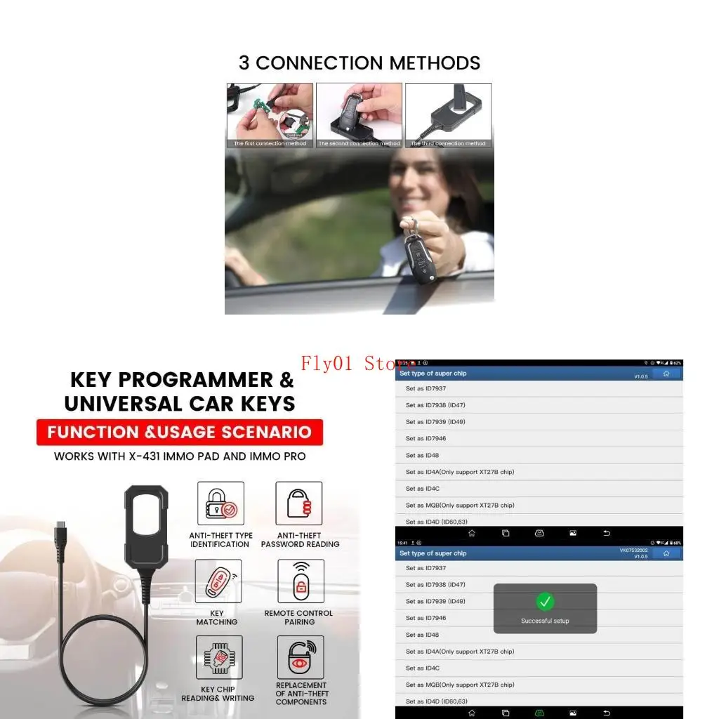 

X431 Immo Programmer Remote/Generation с Super Chip