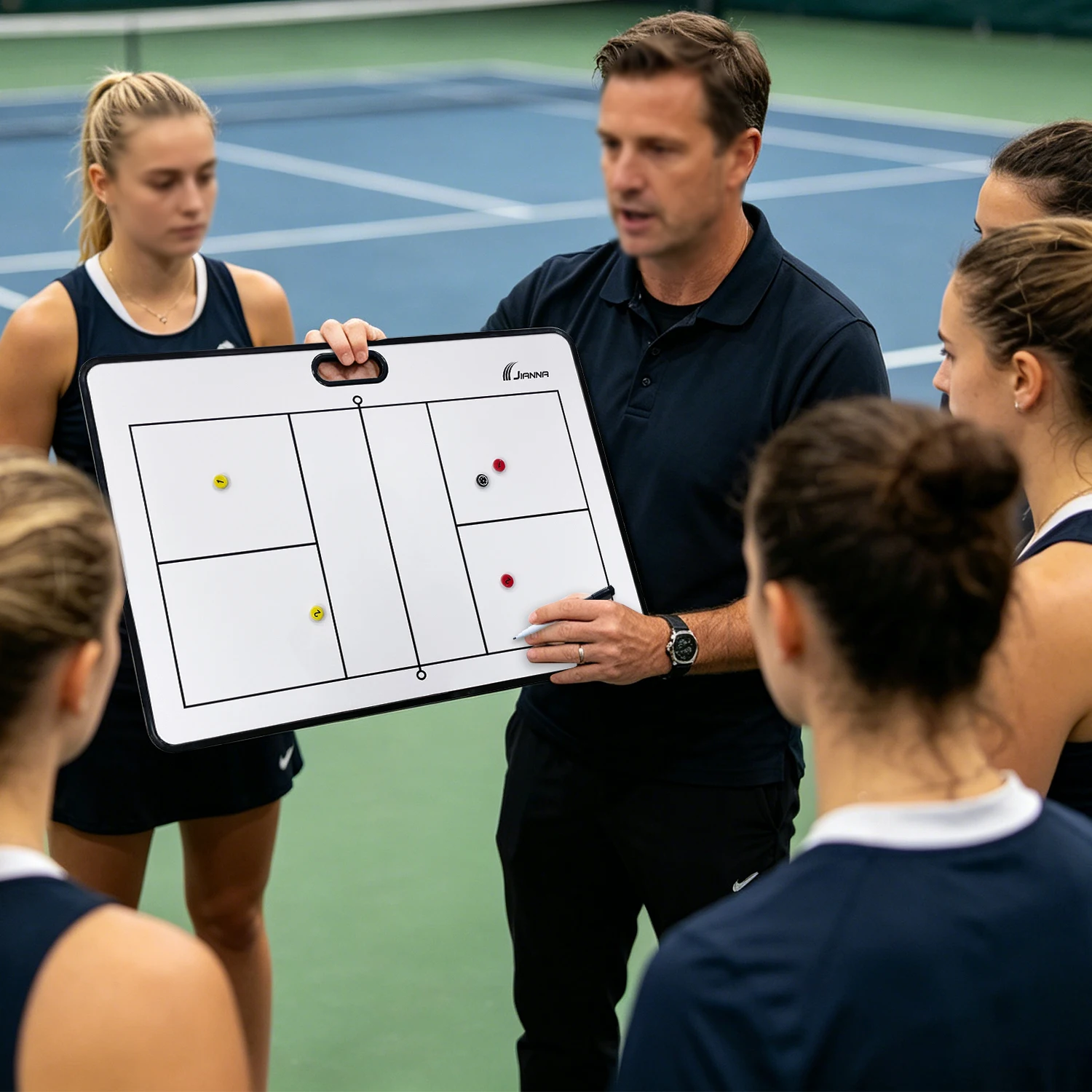 lavagna-tattica-portatile-per-pickleball-lavagna-magnetica-bifacciale-per-allenatori-lavagna-strategica-cancellabile-a-secco-per-allenatori-professionisti-e-partite
