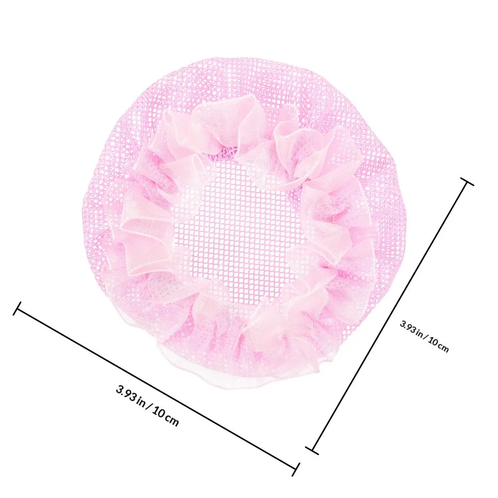 10Pcs Hair Bun Nets Invisible Soft Comfortable Hairbands Ballet Dance Gymnastics Hair Accessories Long-Lasting Secure Fit