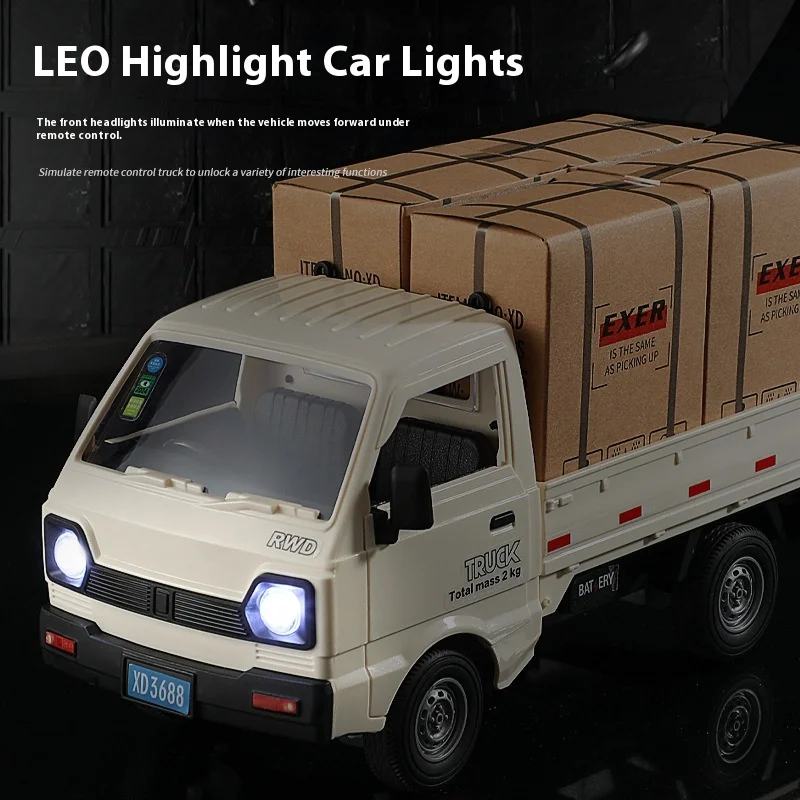 1: 16 Remote-Controlled Truck Simulation Remote Control Van Model Spray Children'S Toys Gifts For Children